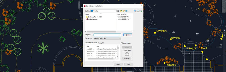 autolisp in autocad